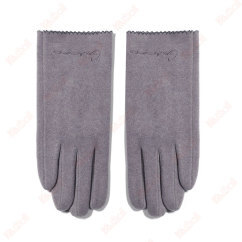 embroidery glove warm for women